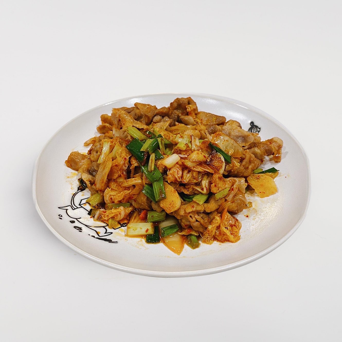 梅花肉片炒泡菜